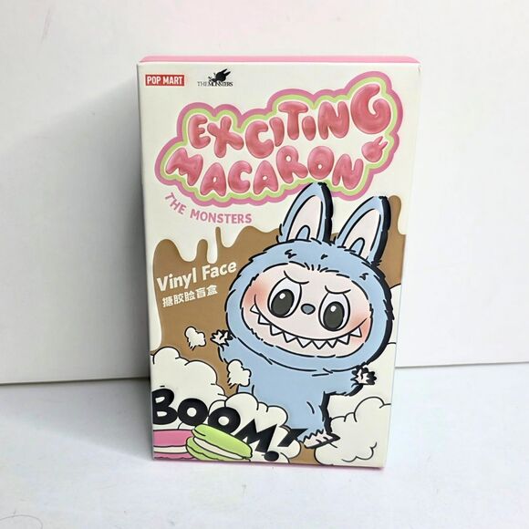 Pop Mart Other - POP MART The Monsters EXCITING MACARON Vinyl Face Blind Box Labubu - NEW SEALED